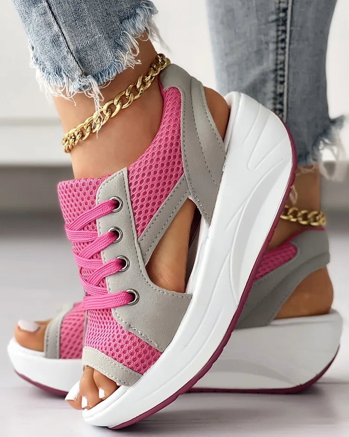 Nadia Open Cushion Sandals
