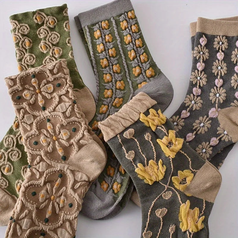 Elegance Bloom Socks