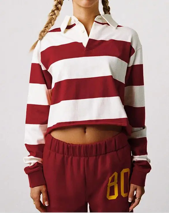 Norra Stripe Croptop