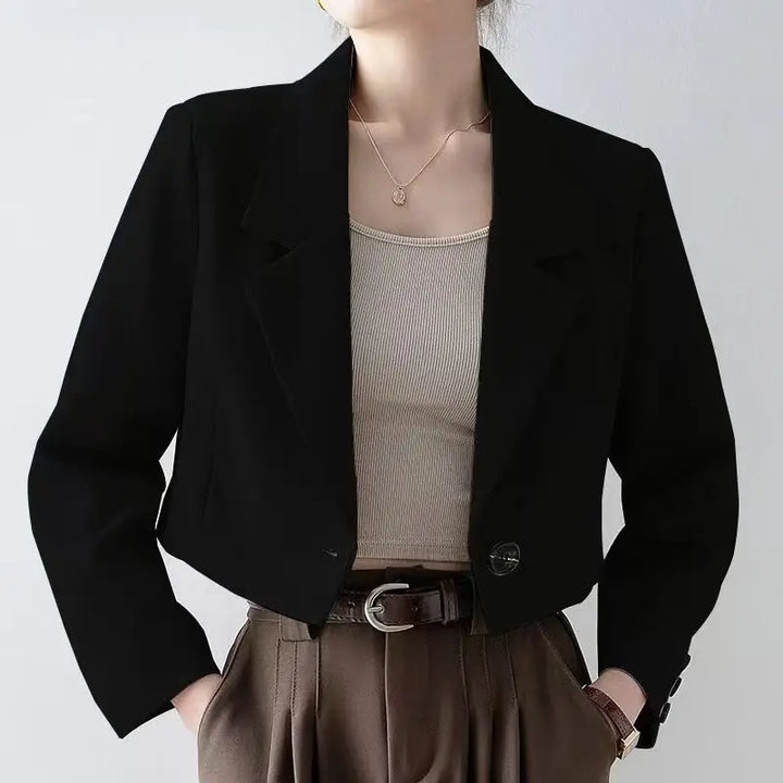 Elira Cropped Tailor Blazer