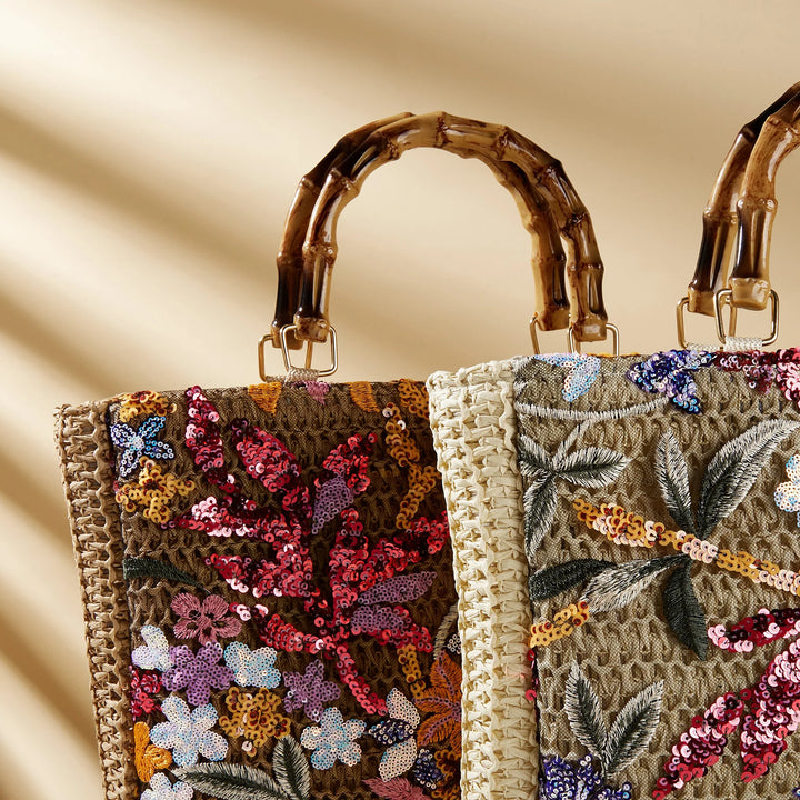 Alora Embroidered Tote Bag