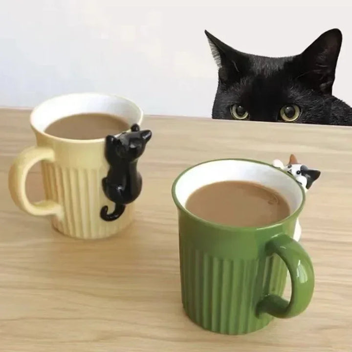 Shadow & Whiskers Hanging Mugs