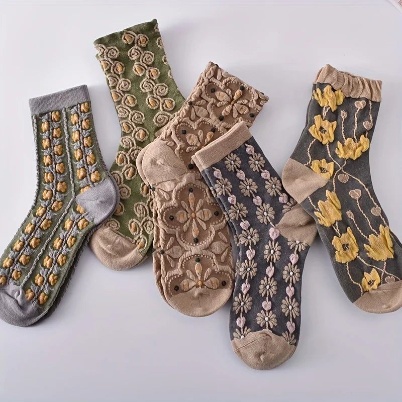 Elegance Bloom Socks
