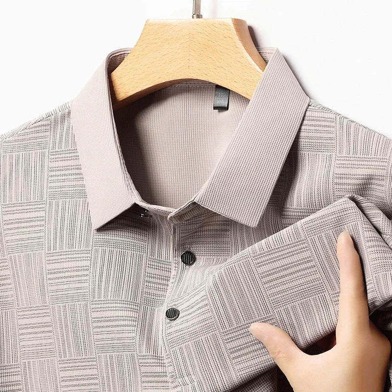 Elvan Check Polo Shirt