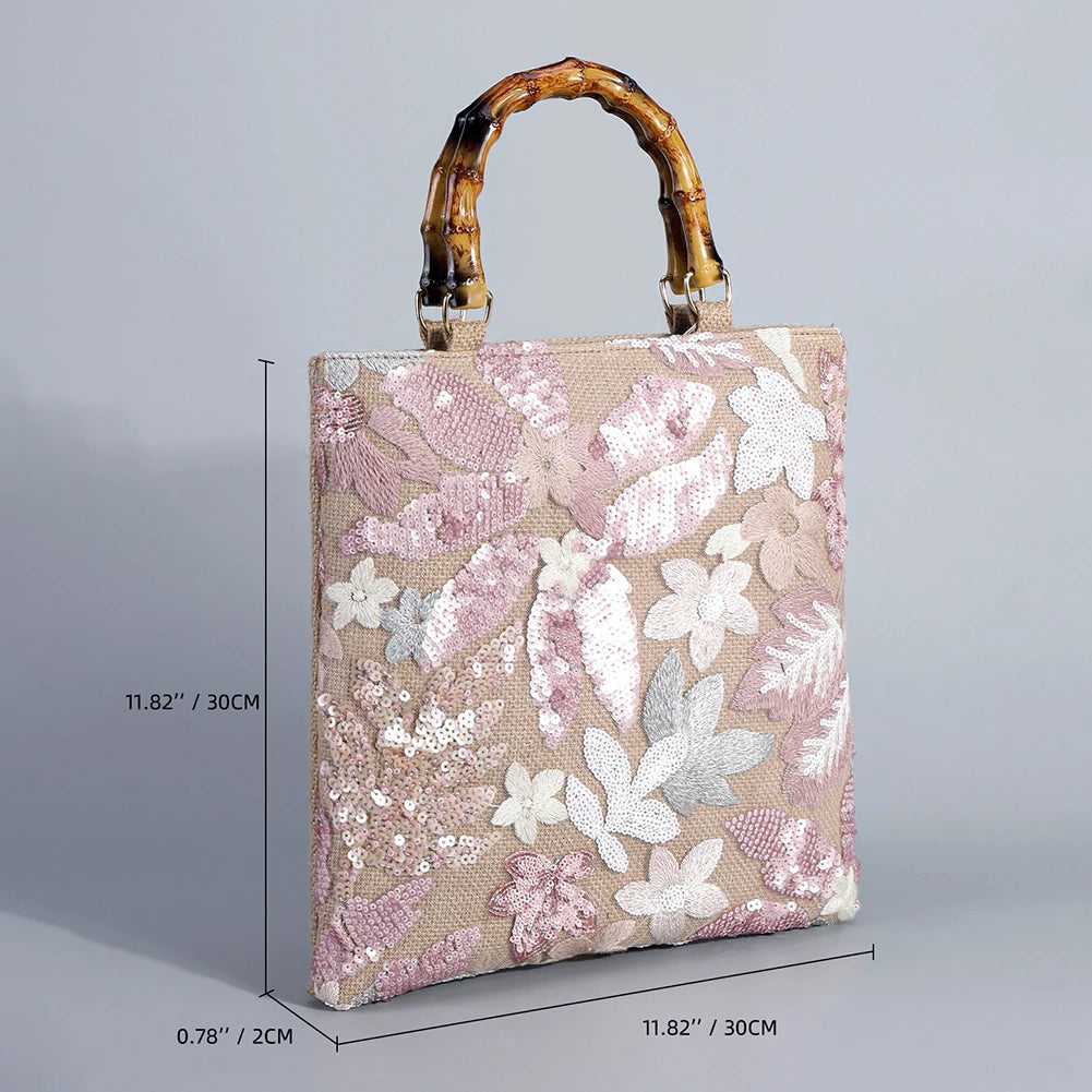 Elowen Embroidered Handbag