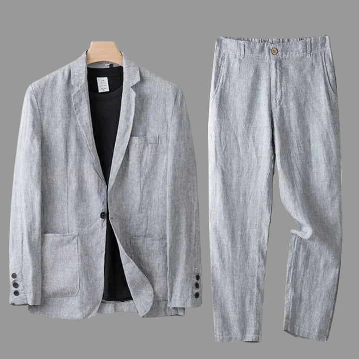Hayes Linen Blazer Set