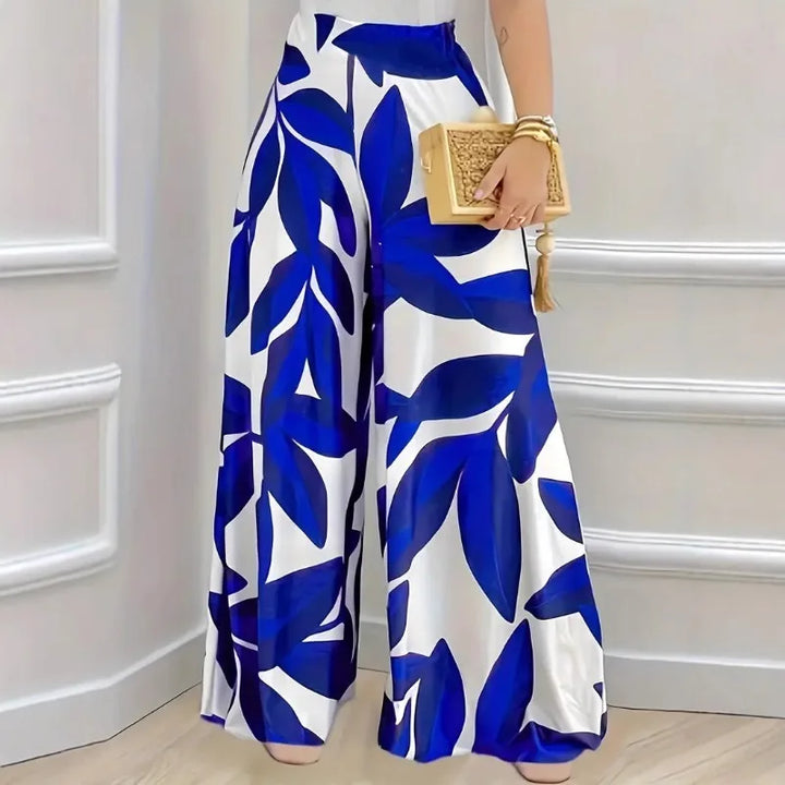 Tessa Elegant Wide Trousers