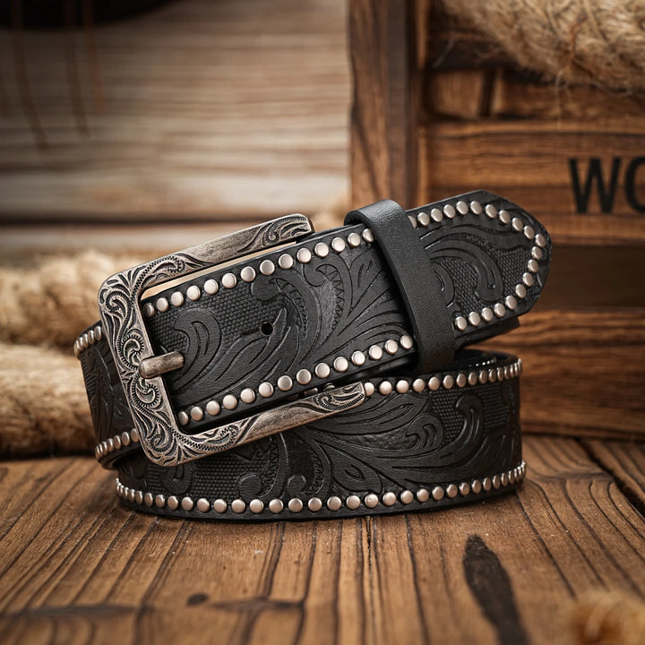 Mustang Leather Belt