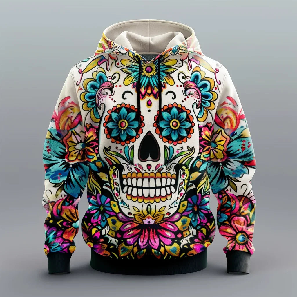 Santo Skull Hoodie