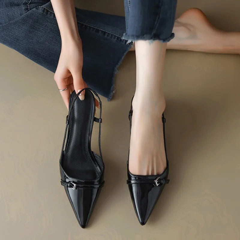 Elise Slingback Heels