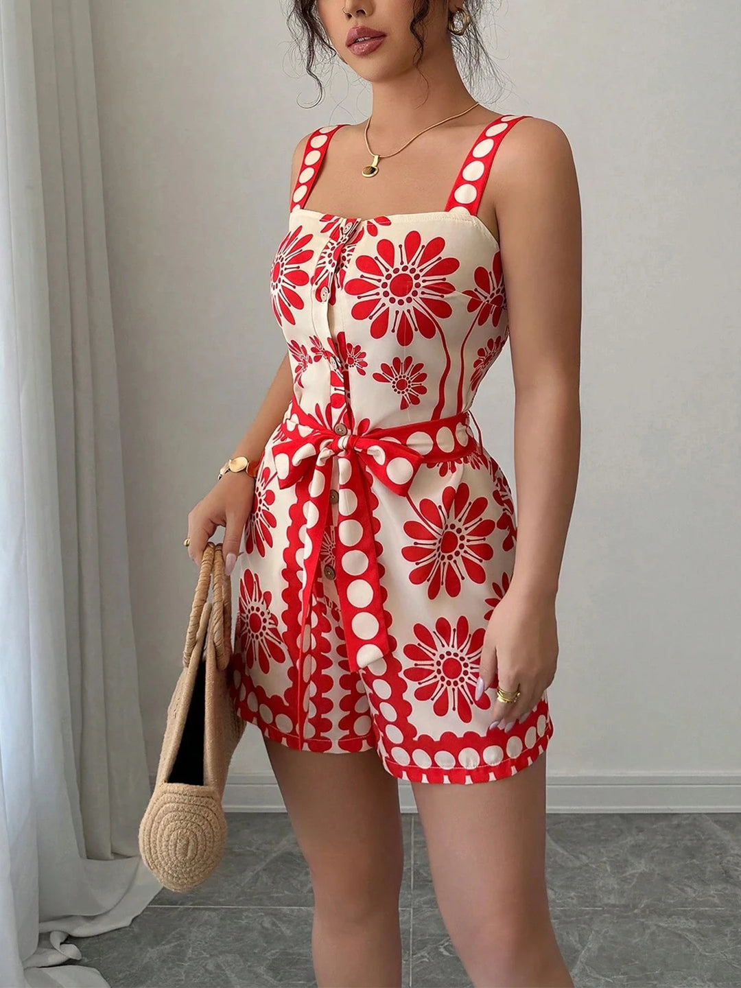 Mirelisse Linen Romper