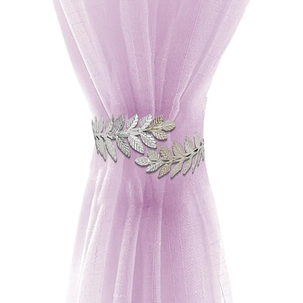 Calla Metallic Curtain Tieback