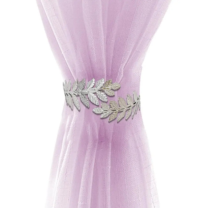 Calla Metallic Curtain Tieback