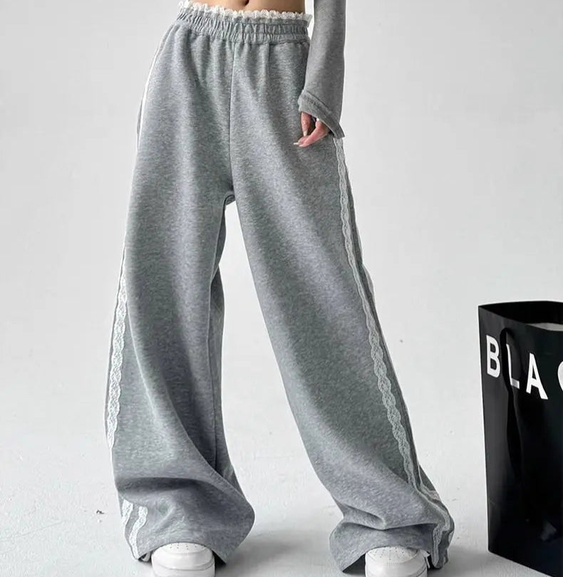 Nadia Relaxed Lace Pants