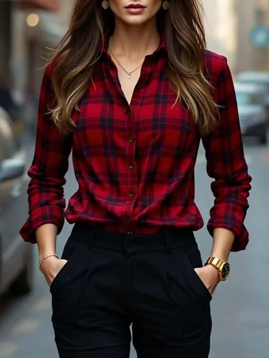 Sofia Plaid Shirt