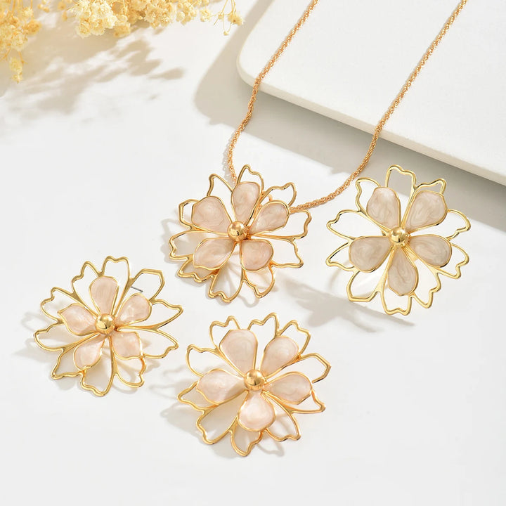 Priya Dahlia Jewelry Set