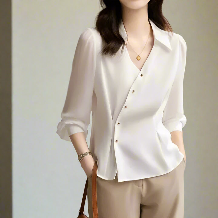 Lucine Italian Chiffon Top