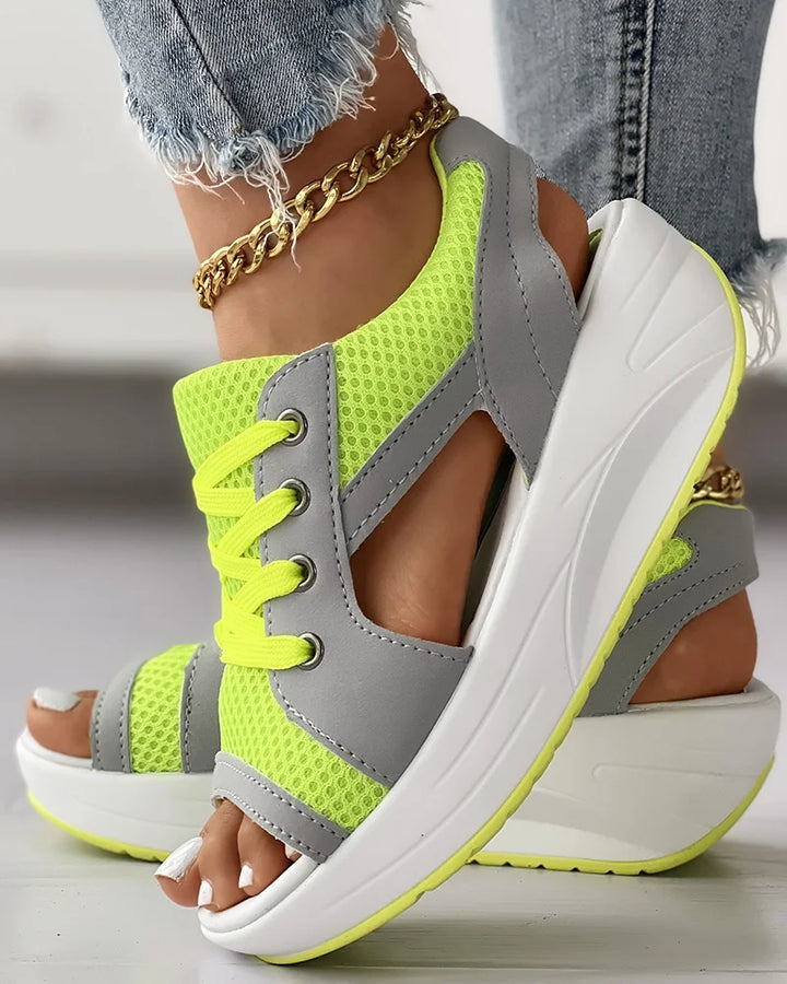 Nadia Open Cushion Sandals