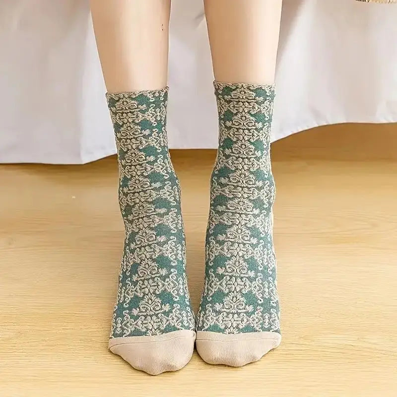 Vienna Floral Socks