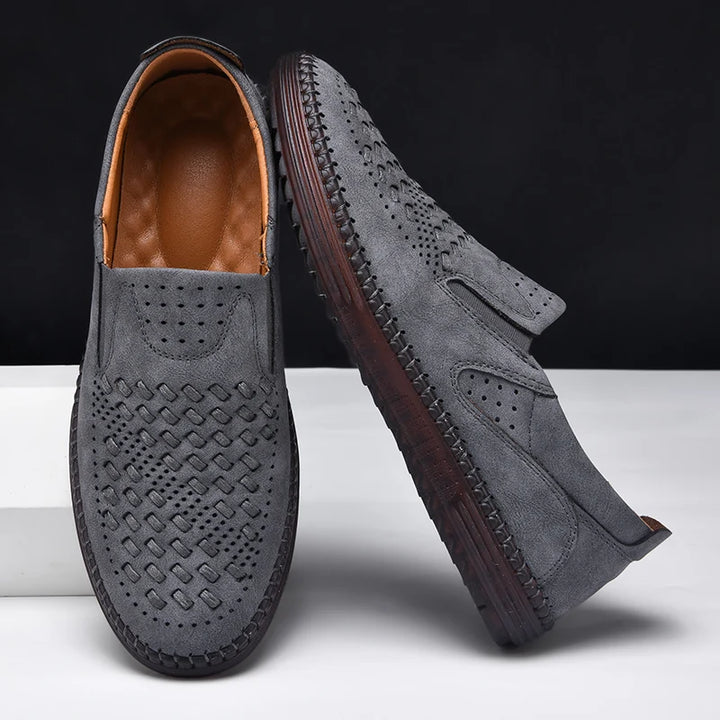 Levan Cowhide Slip-ons