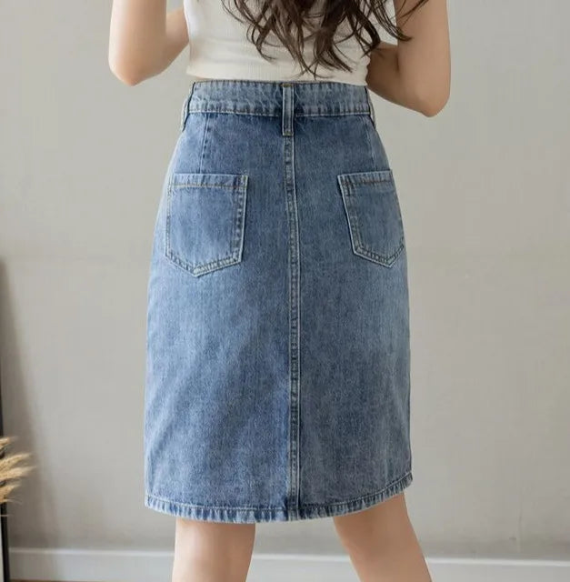Amila Jeans Skirts