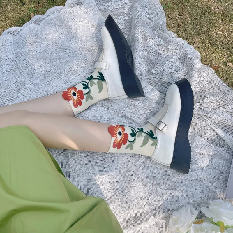 Parisian Bloom Socks