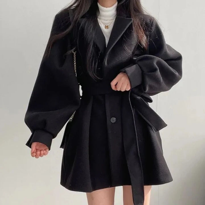 Velvetine Boucle Coat