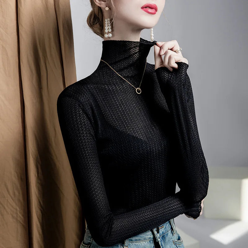 Sienna Sheer Mesh Top
