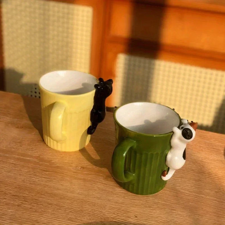 Shadow & Whiskers Hanging Mugs