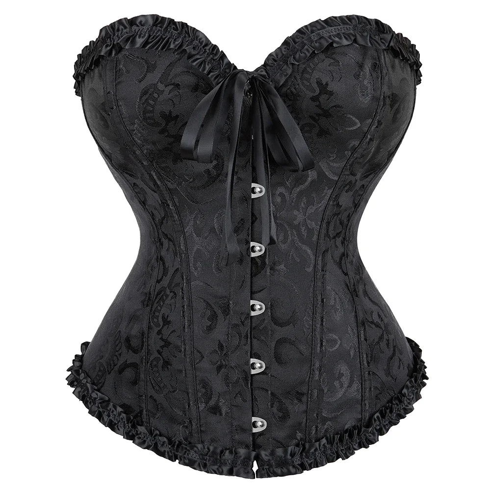 Rosalie Satin Bustier Top