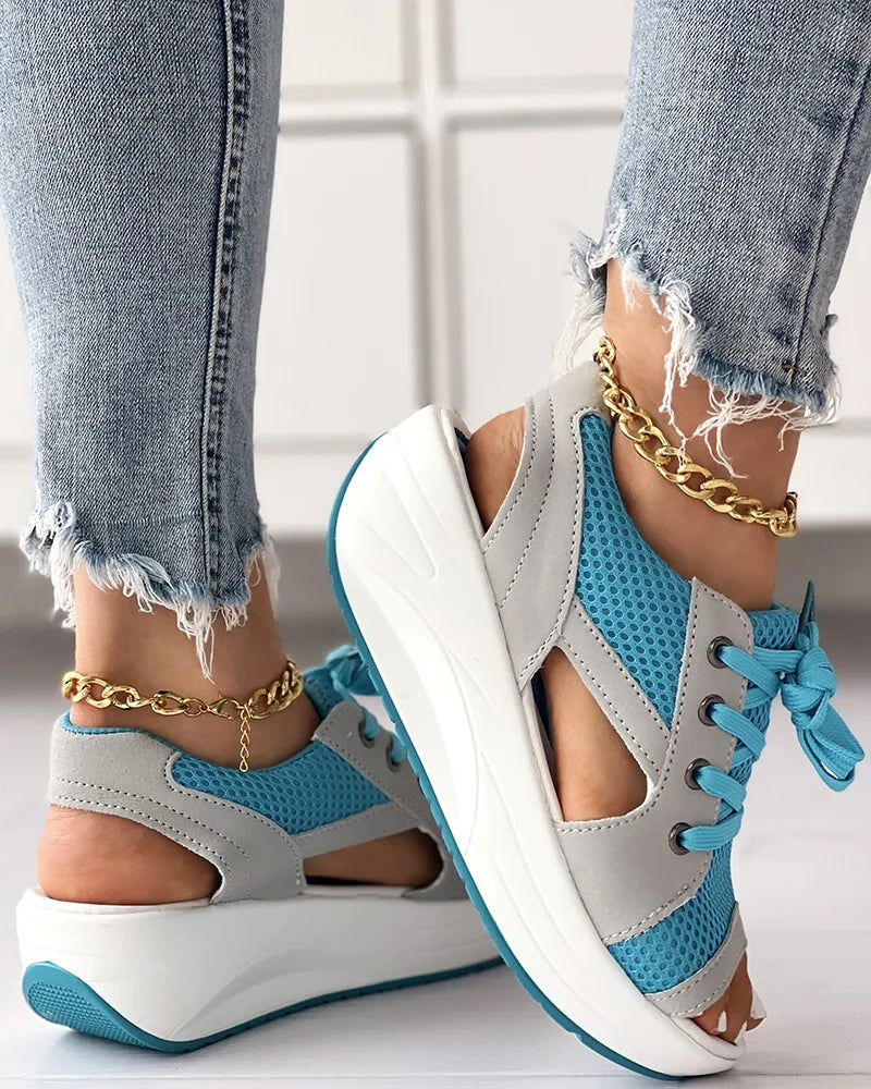 Nadia Open Cushion Sandals