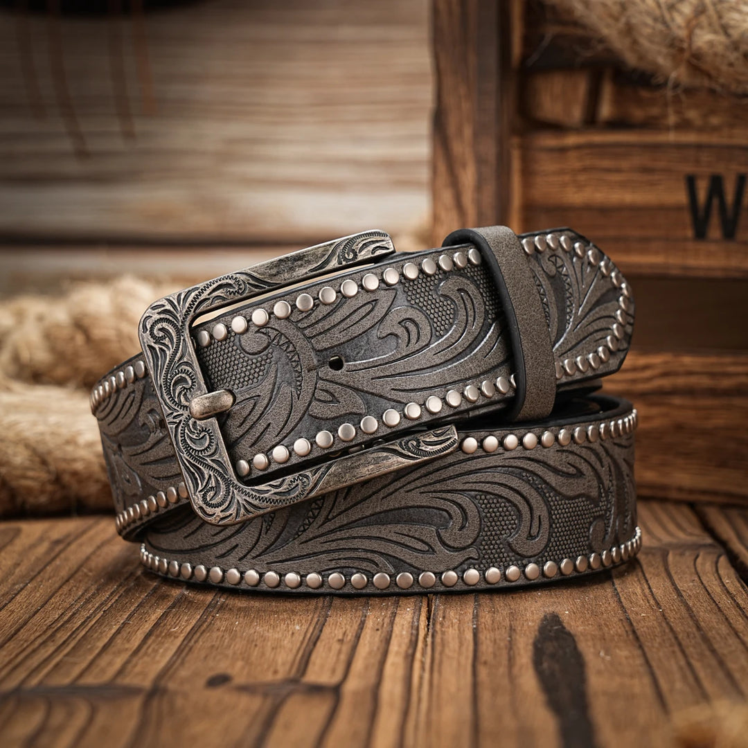 Mustang Leather Belt