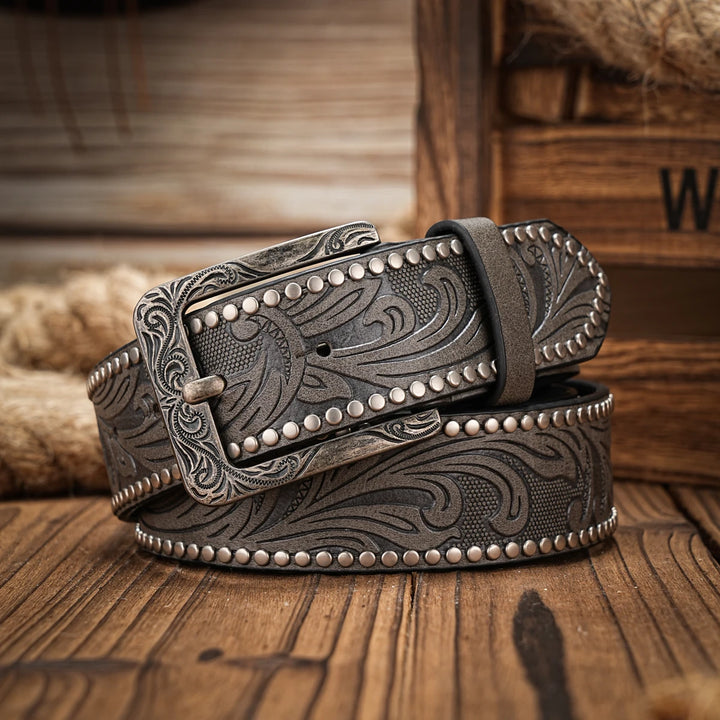 Mustang Leather Belt