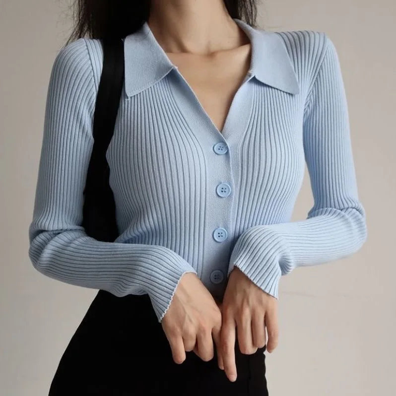Lenara Soft Collar Sweater