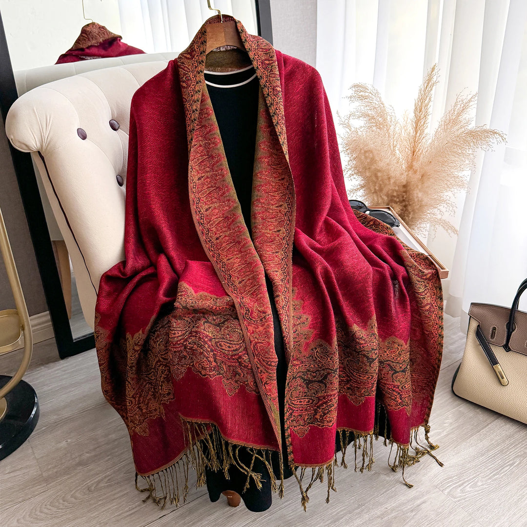 Alira Regal Fringe Scarf