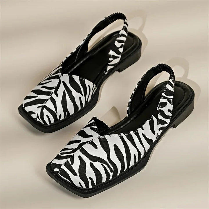Mara Square-Toe Flats