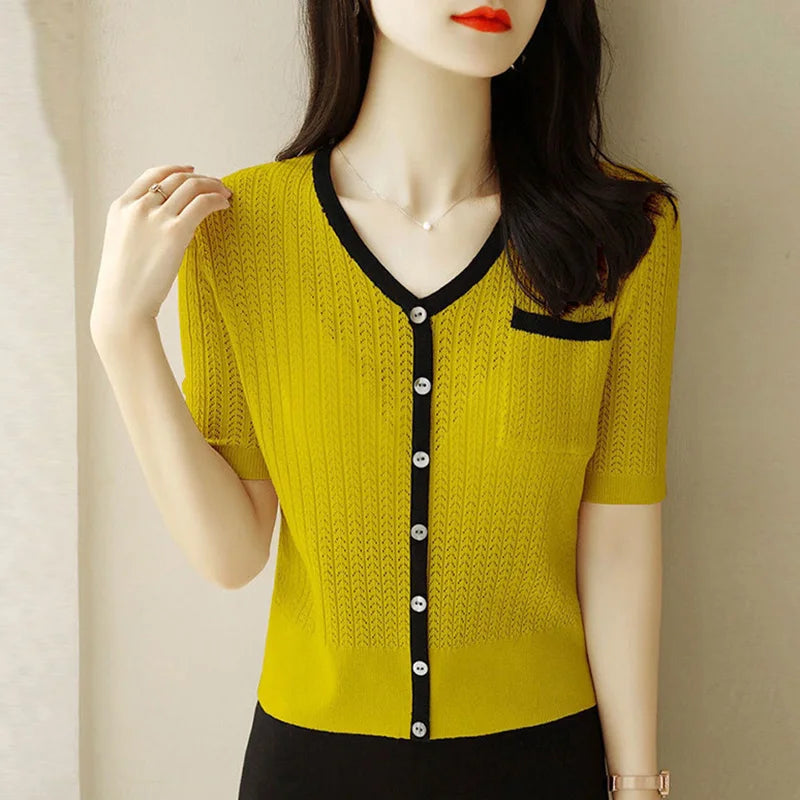 Lina Light Knit Top
