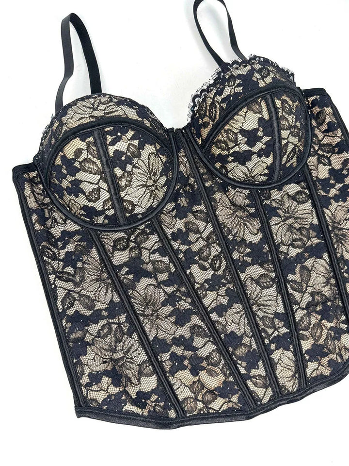 Bianca Lace Bustier Top