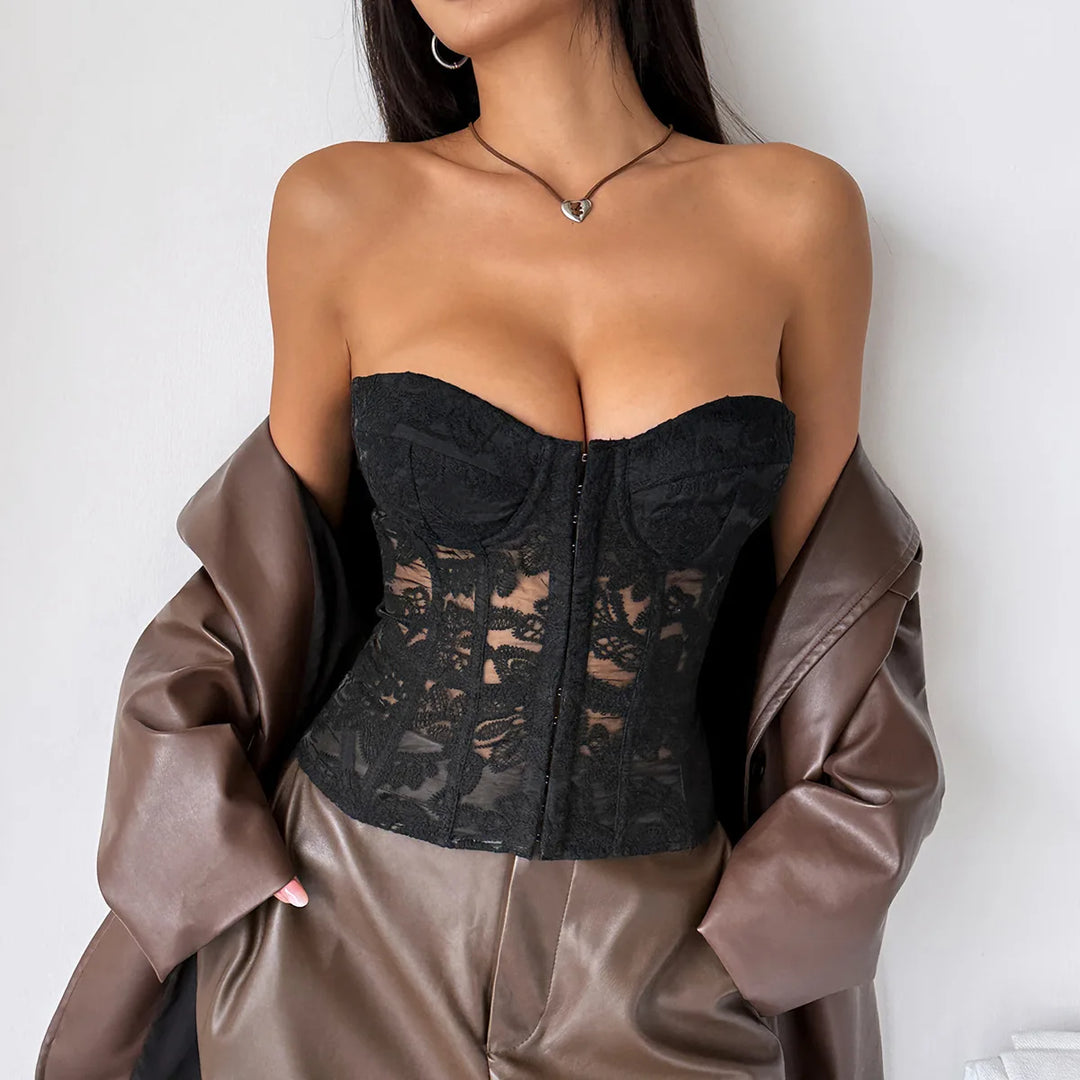 Viviana Velvet Corset Top