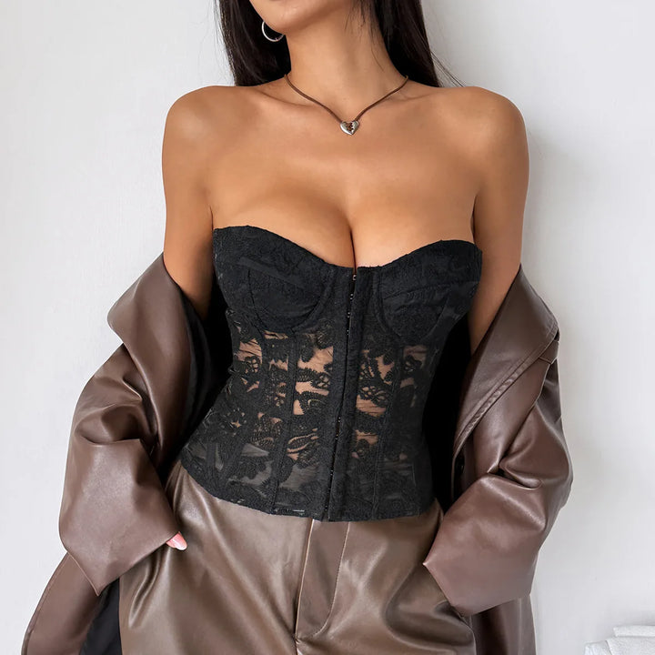 Viviana Velvet Corset Top