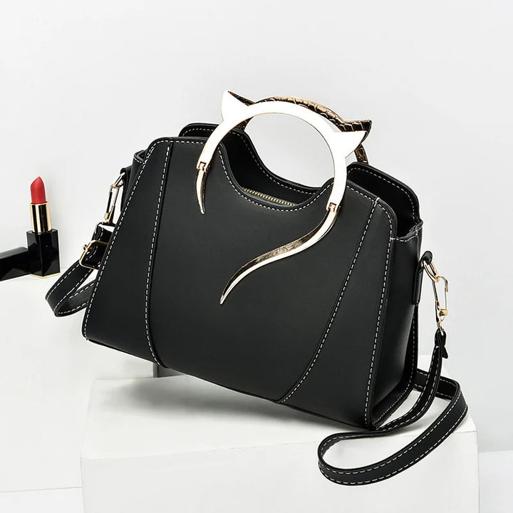 Luvina Cat Handle Bag