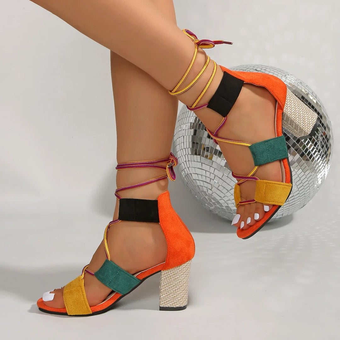 Belvina Block Heel Sandals