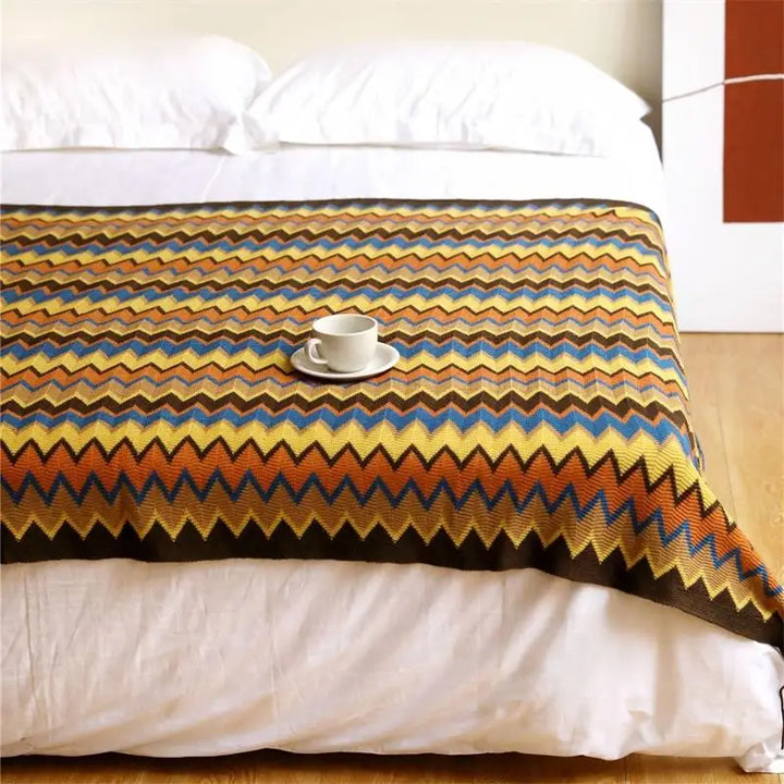 Boho Stripe Blanket