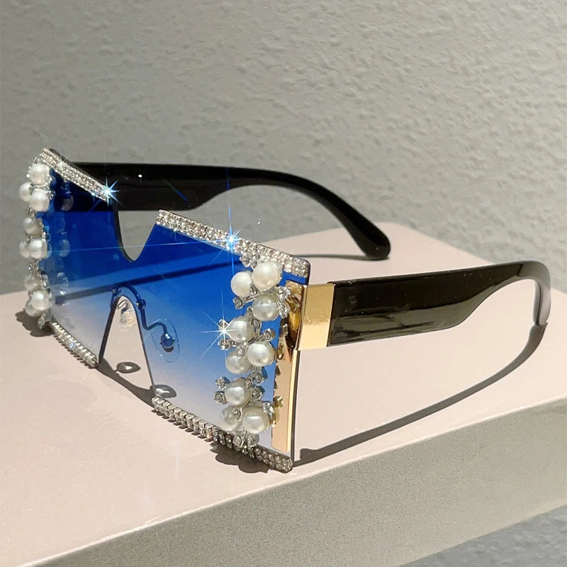 Noemi Pearl Rim Sunglasses