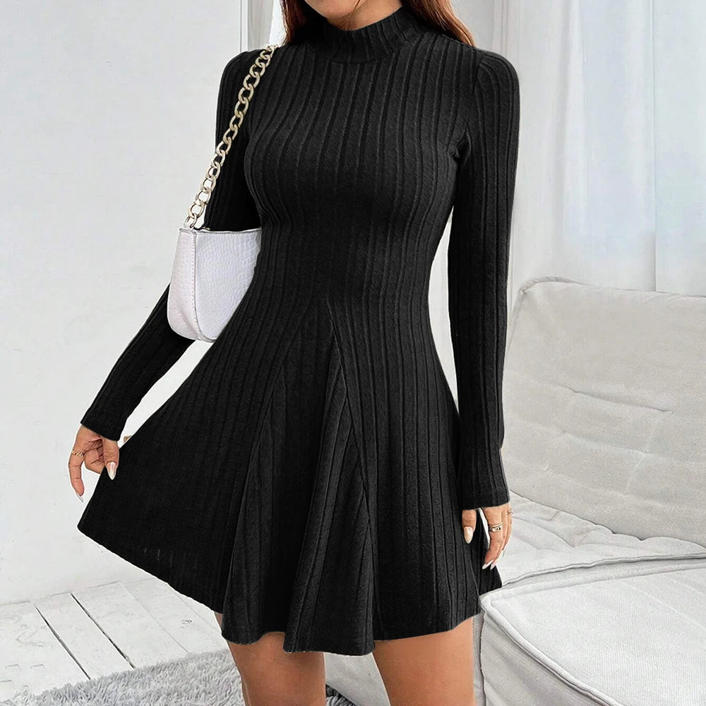 Sorella Ribbed Swing Dress
