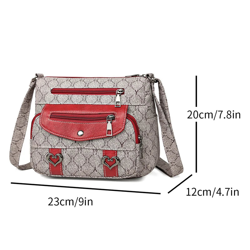 Seren Amour Zip Satchel