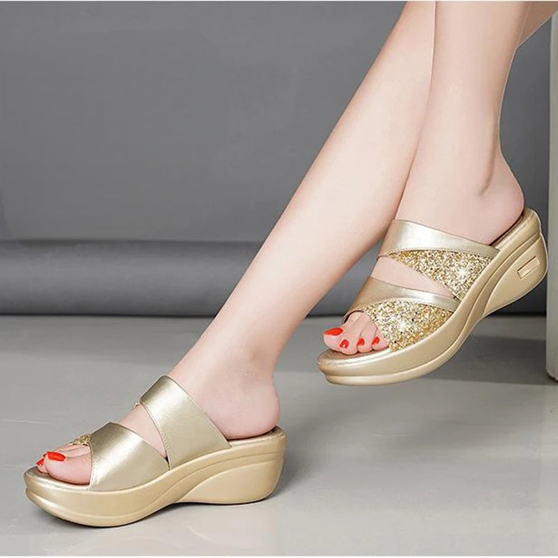 Marais Lifted Sandals