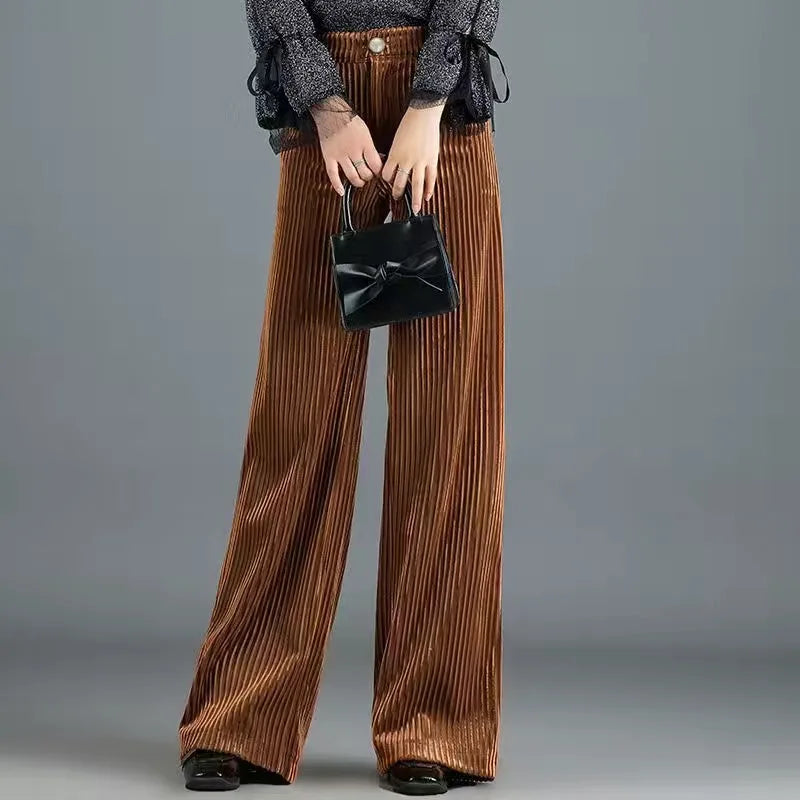 Naya Velvet Flow Pants