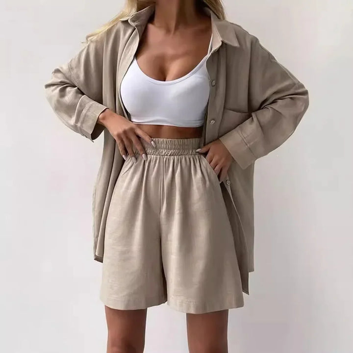 Arlisse Linen Summer Set