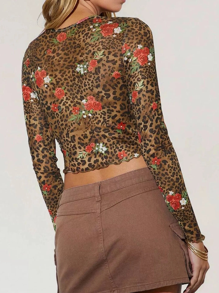 Selah Sheer Mesh Top